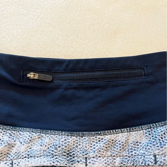 Lululemon Run Time II 4" Running Shorts Lined Womens 6 Mesh Scape Blue W7AK9S - Picture 6 of 8